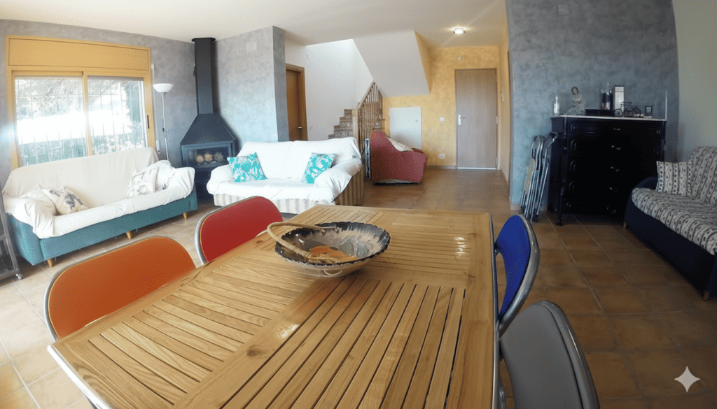 salón comedor casa rural Tarragona