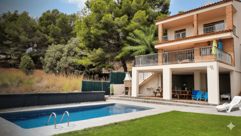 Piscina i casa