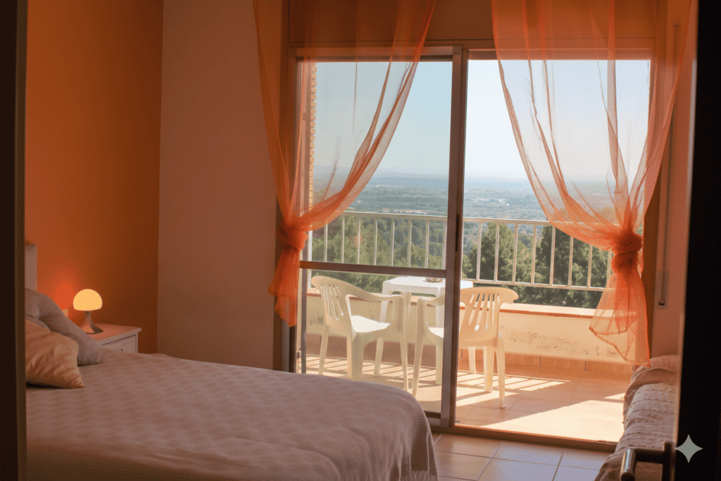 habitación  casa rural La Talaia Riudecanyes