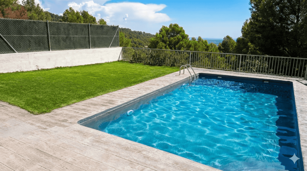 piscina privada casa rural Riudecanyes
